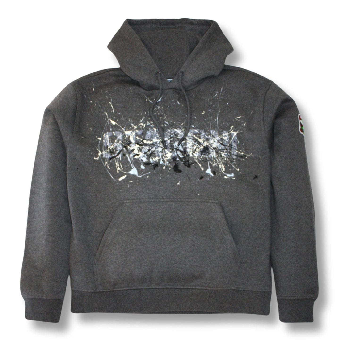 Tag Hoodie - Charcoal Grey Melange