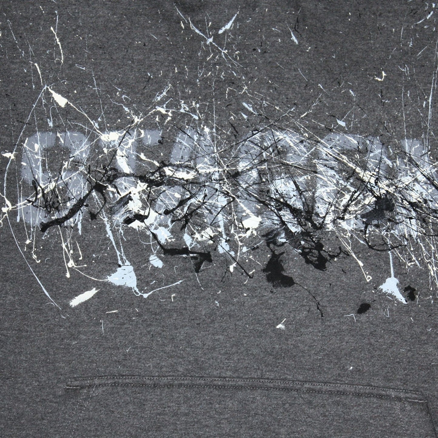 Tag Hoodie - Charcoal Grey Melange
