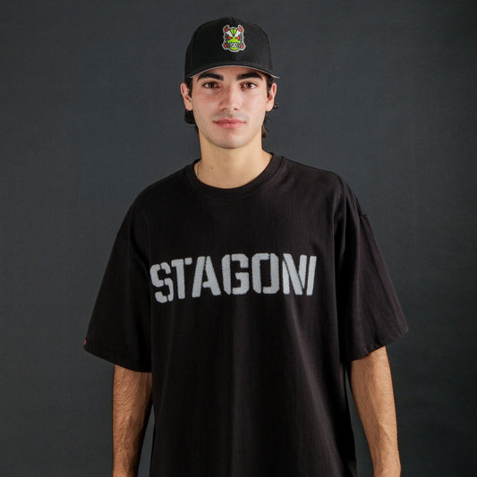 Stag Signature Tee - Black