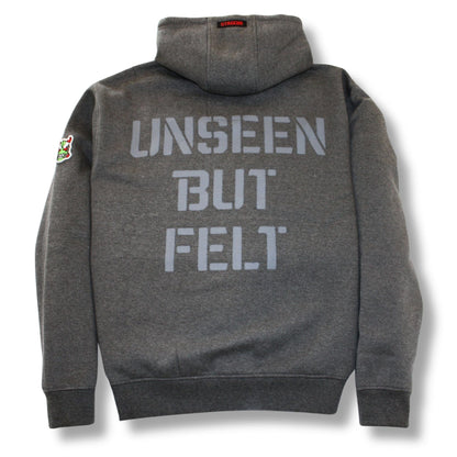 Stag Signature Hoodie - Charcoal Grey Melange