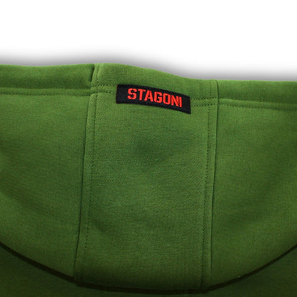 Stag Signature Hoodie - Garden Green