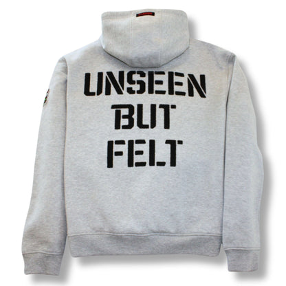 Stag Signature Hoodie - Light Grey Melange