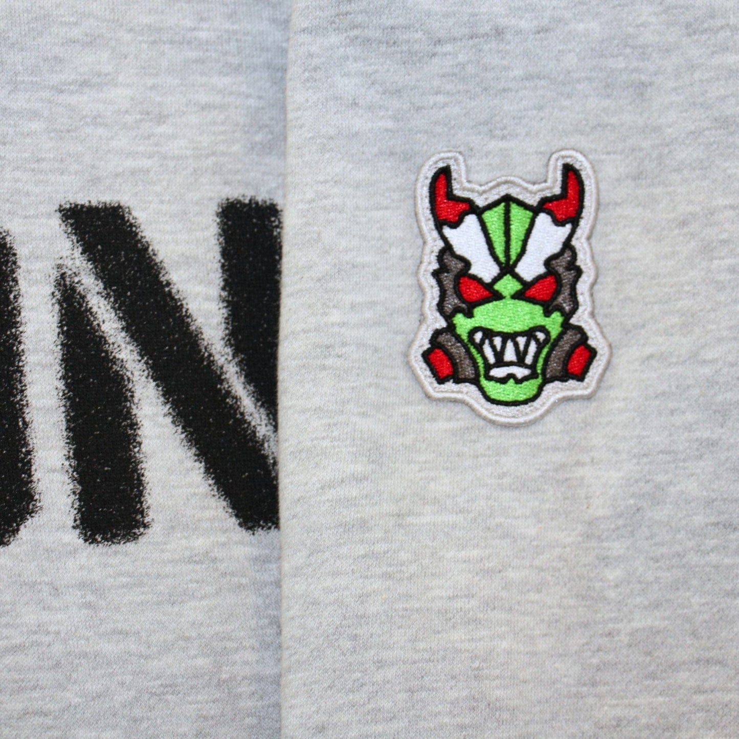 Stag Signature Hoodie - Light Grey Melange