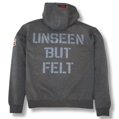 Tag Hoodie - Charcoal Grey Melange