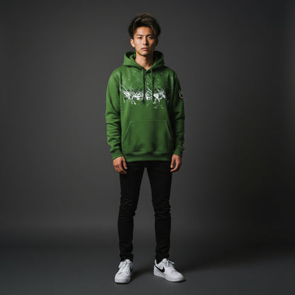 Tag Hoodie - Garden Green