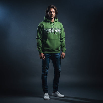 Tag Hoodie - Garden Green