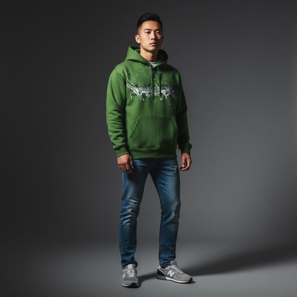 Tag Hoodie - Garden Green