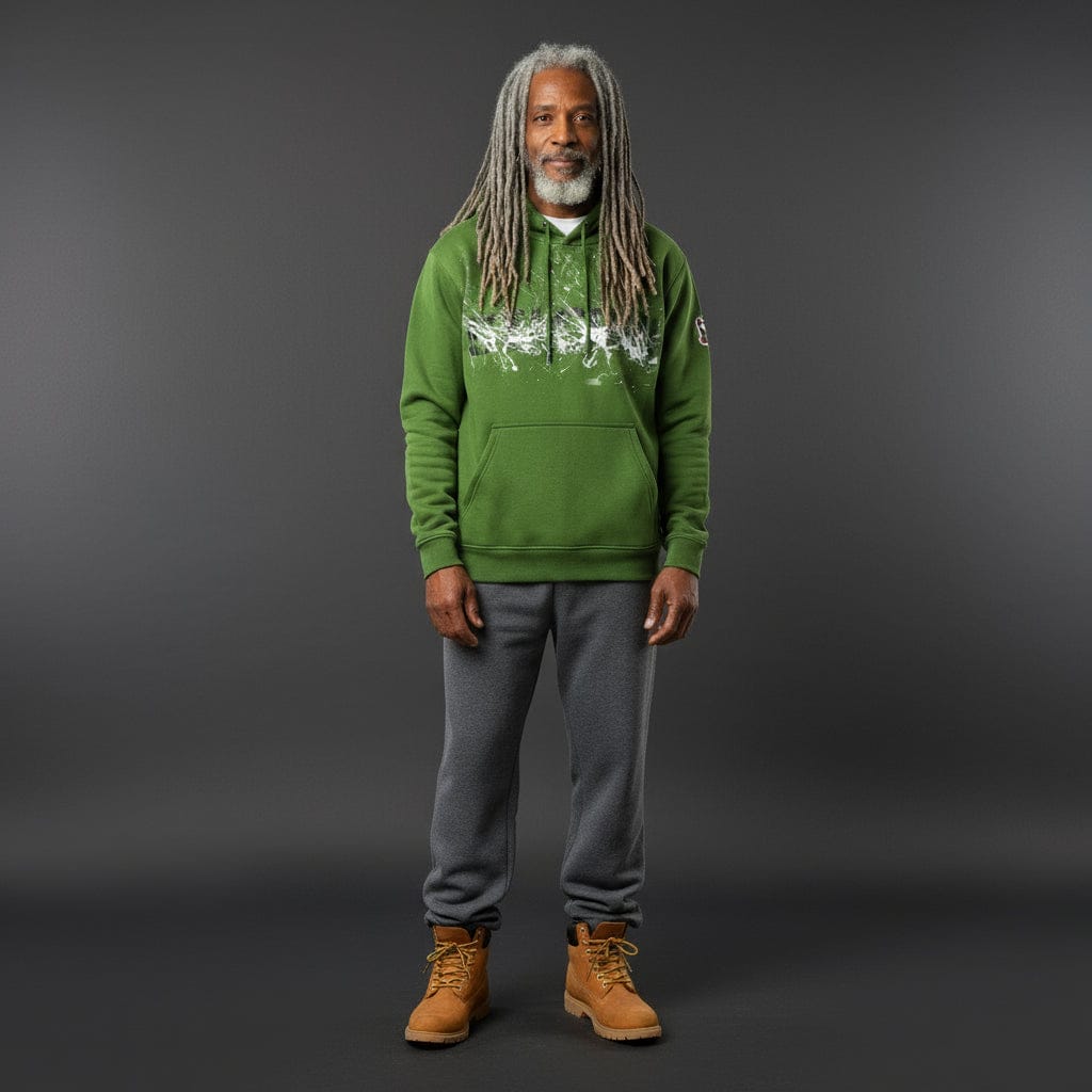 Tag Hoodie - Garden Green